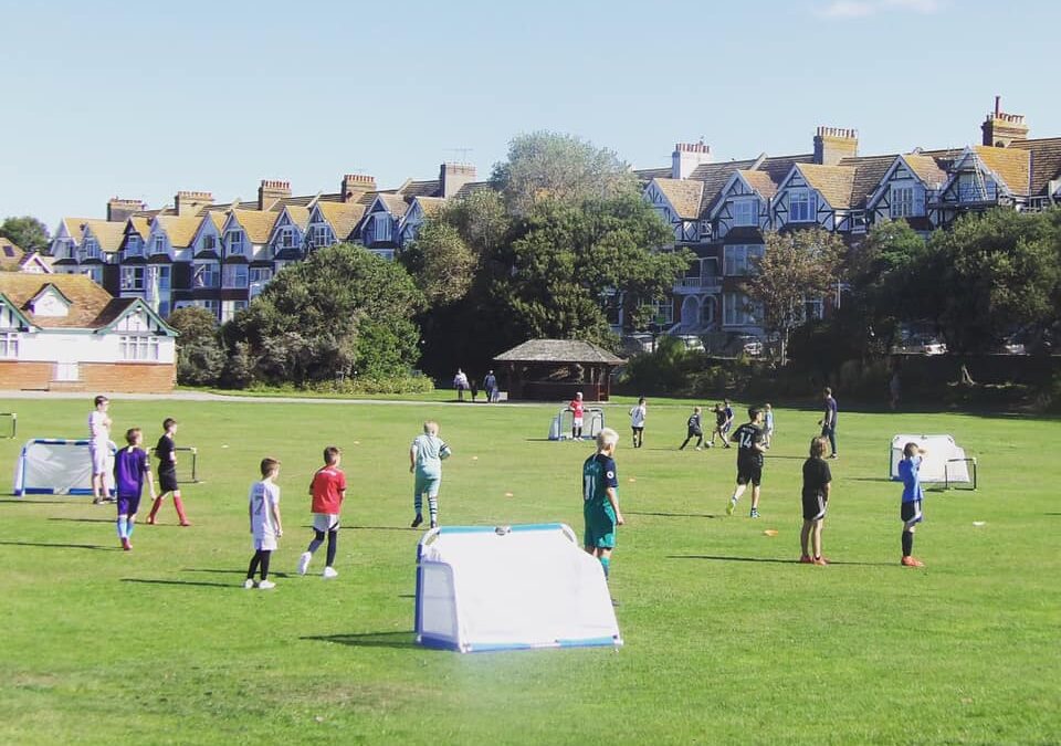 Football fun this summer